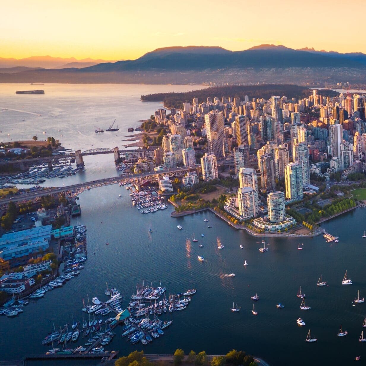 Vancouver skyline