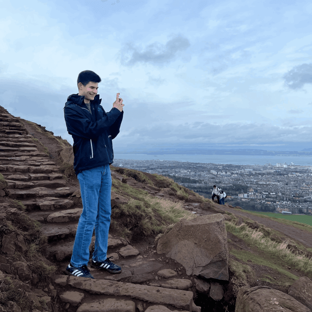 Photo of Max Zolbrod in Edinburgh, Scotland